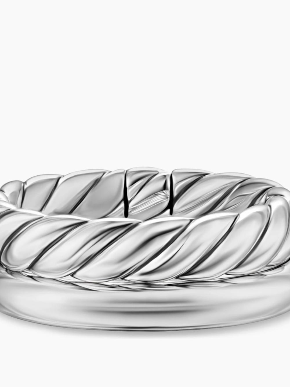 David Yurman Mercer Double Row Ring, Size 8